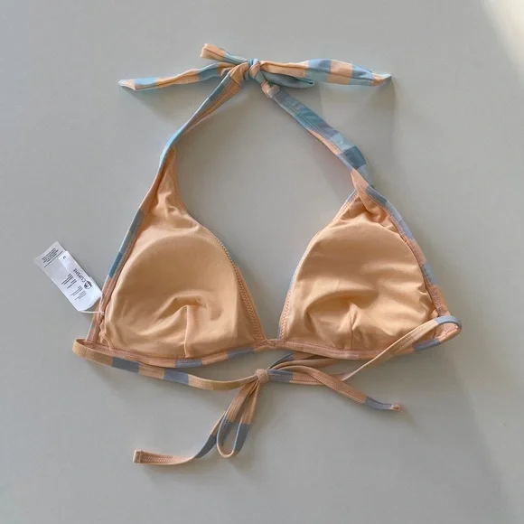 Cupshe Bikini Top Tie Back Halter - Picture 10 of 11